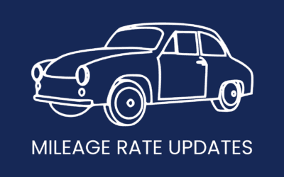 Updates to company car mileage rates in 2022